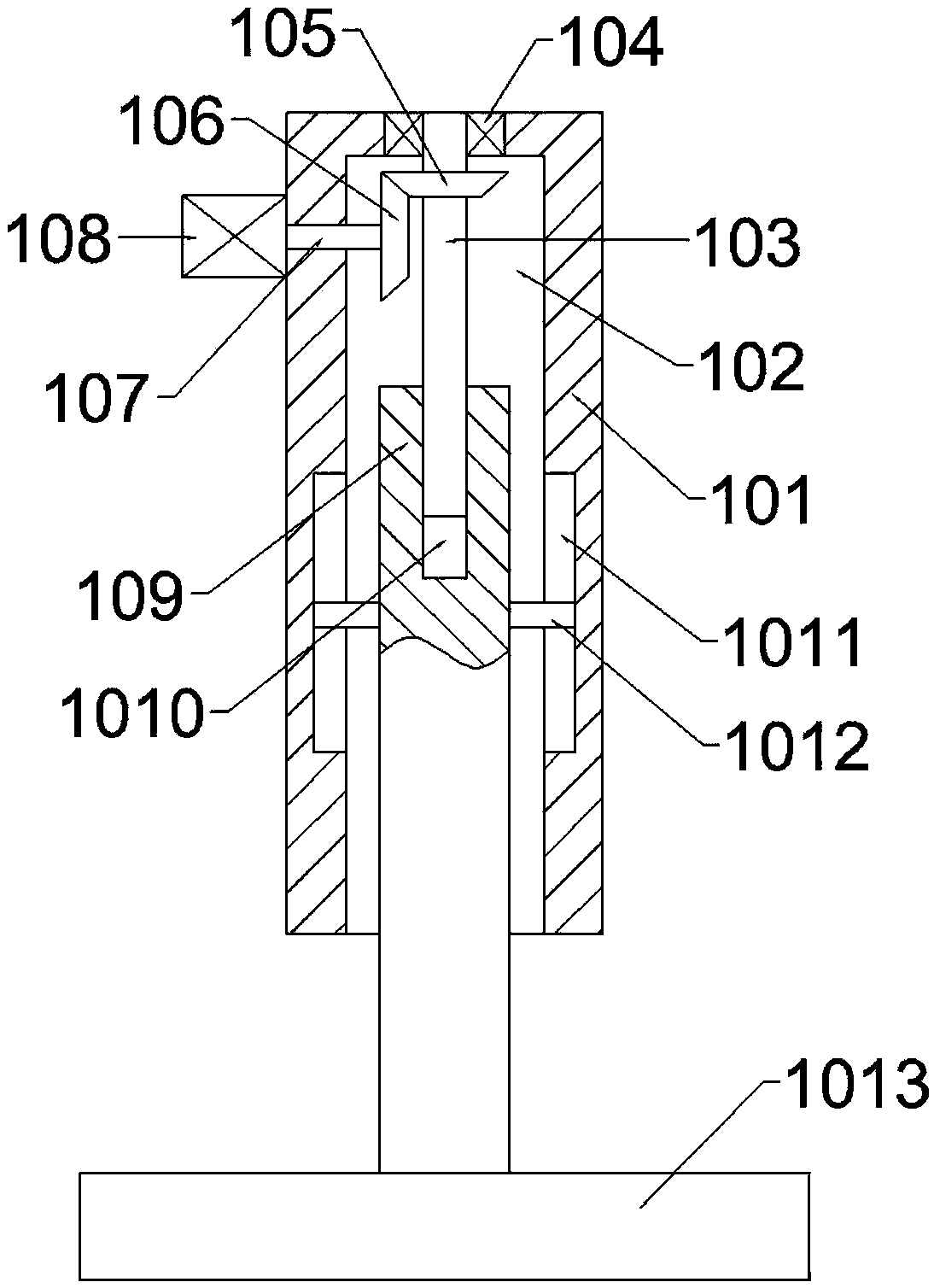 Copper wire cutting equipment having propelling function