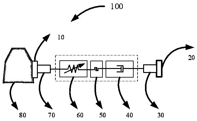 Target tracking control method for flexible mechanical arm based on reachable set estimation