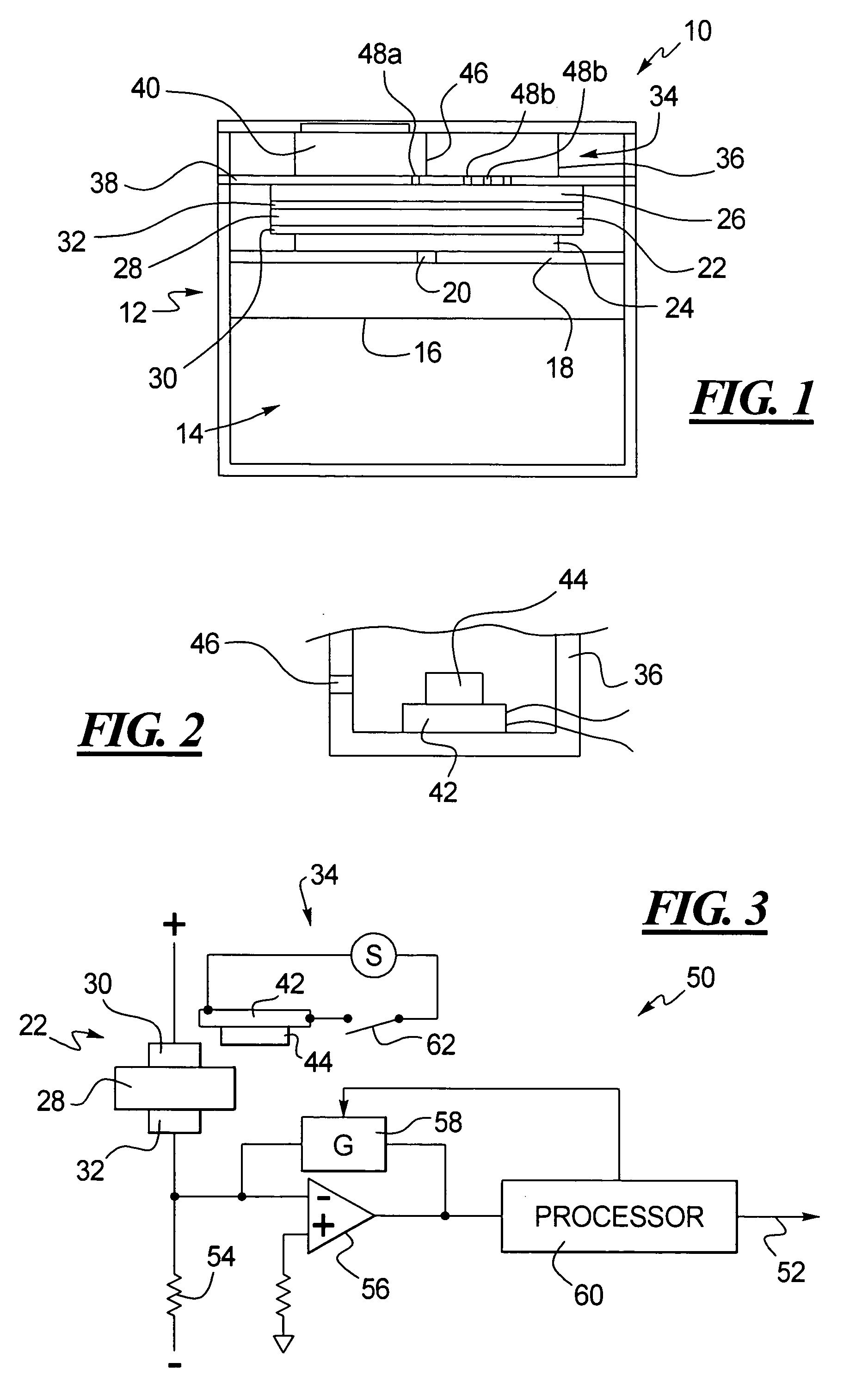 Calibration device for gas sensors
