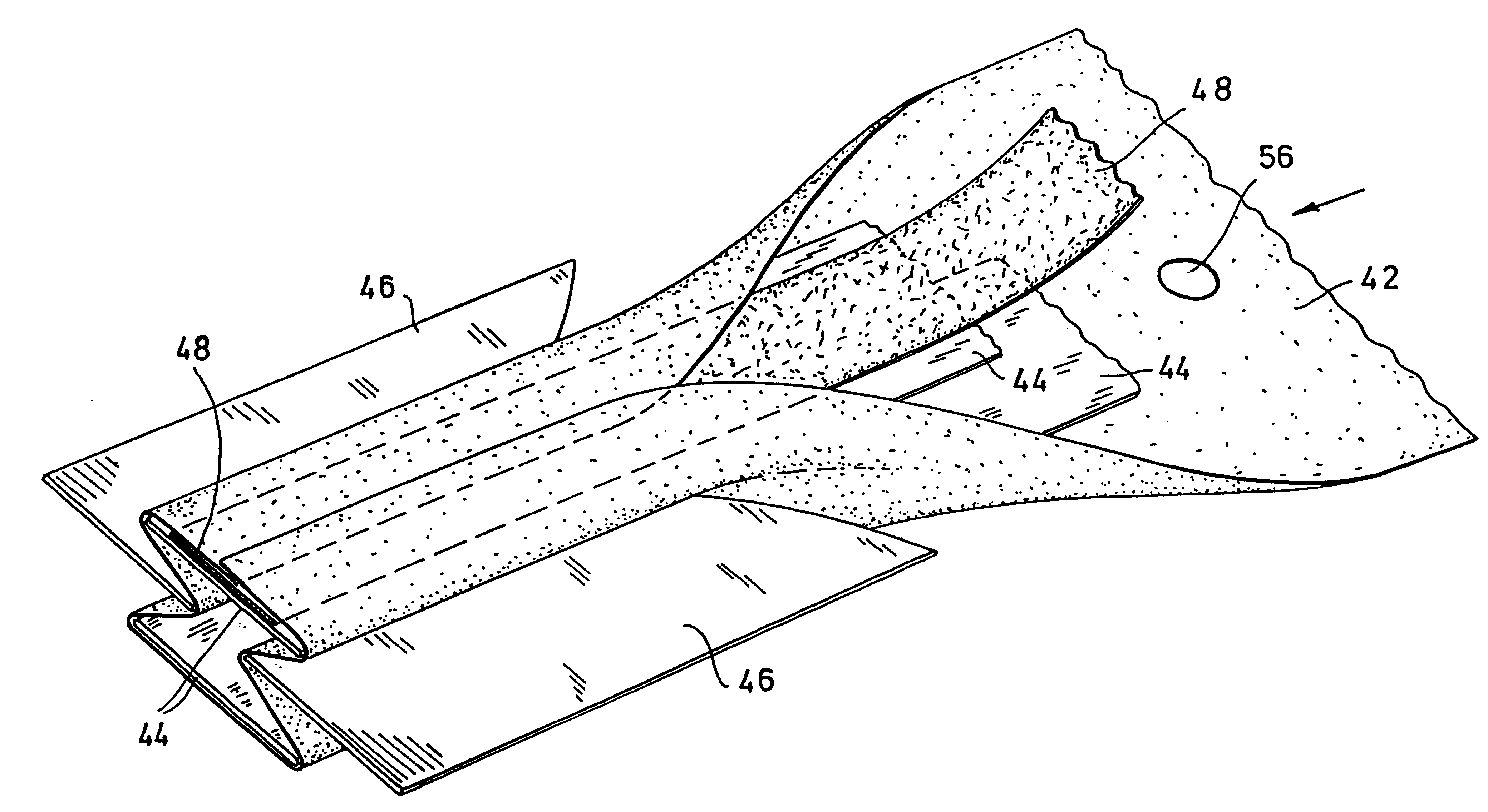 Dust bag and method of production