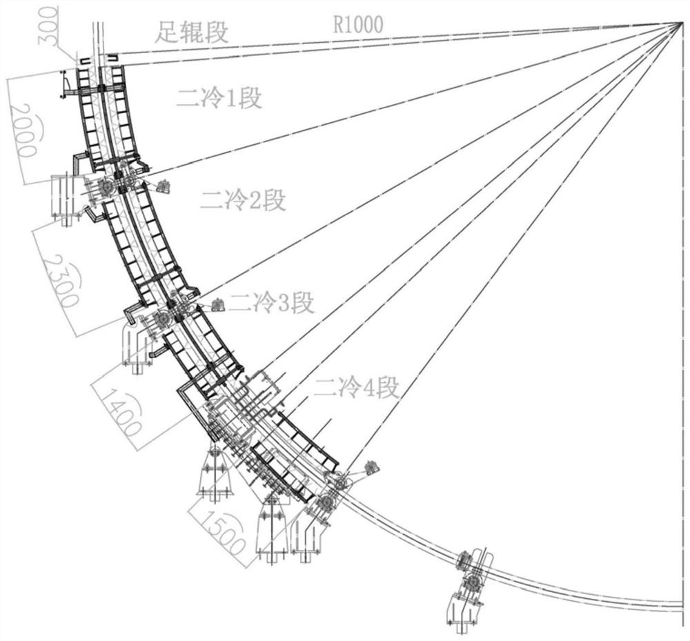 Control method for segregation and net carbon of 86-grade high-strength cord steel wire rod
