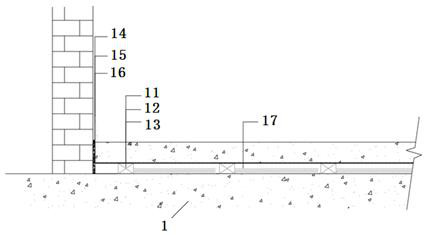 Vibration isolation and noise reduction structure for high-rise industrial plant