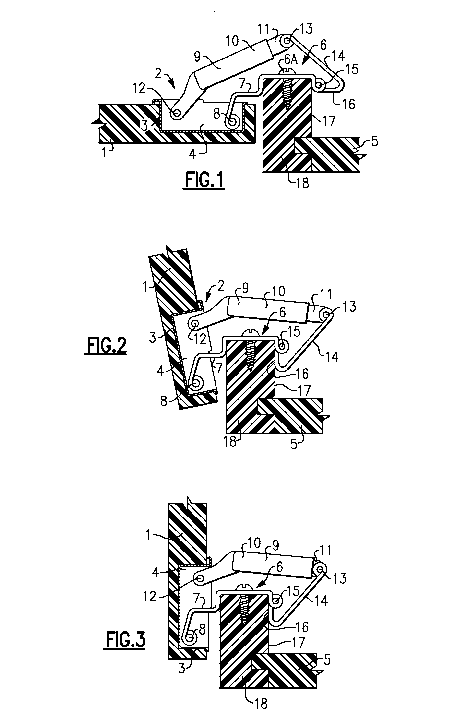 Furniture hinge with a damping device