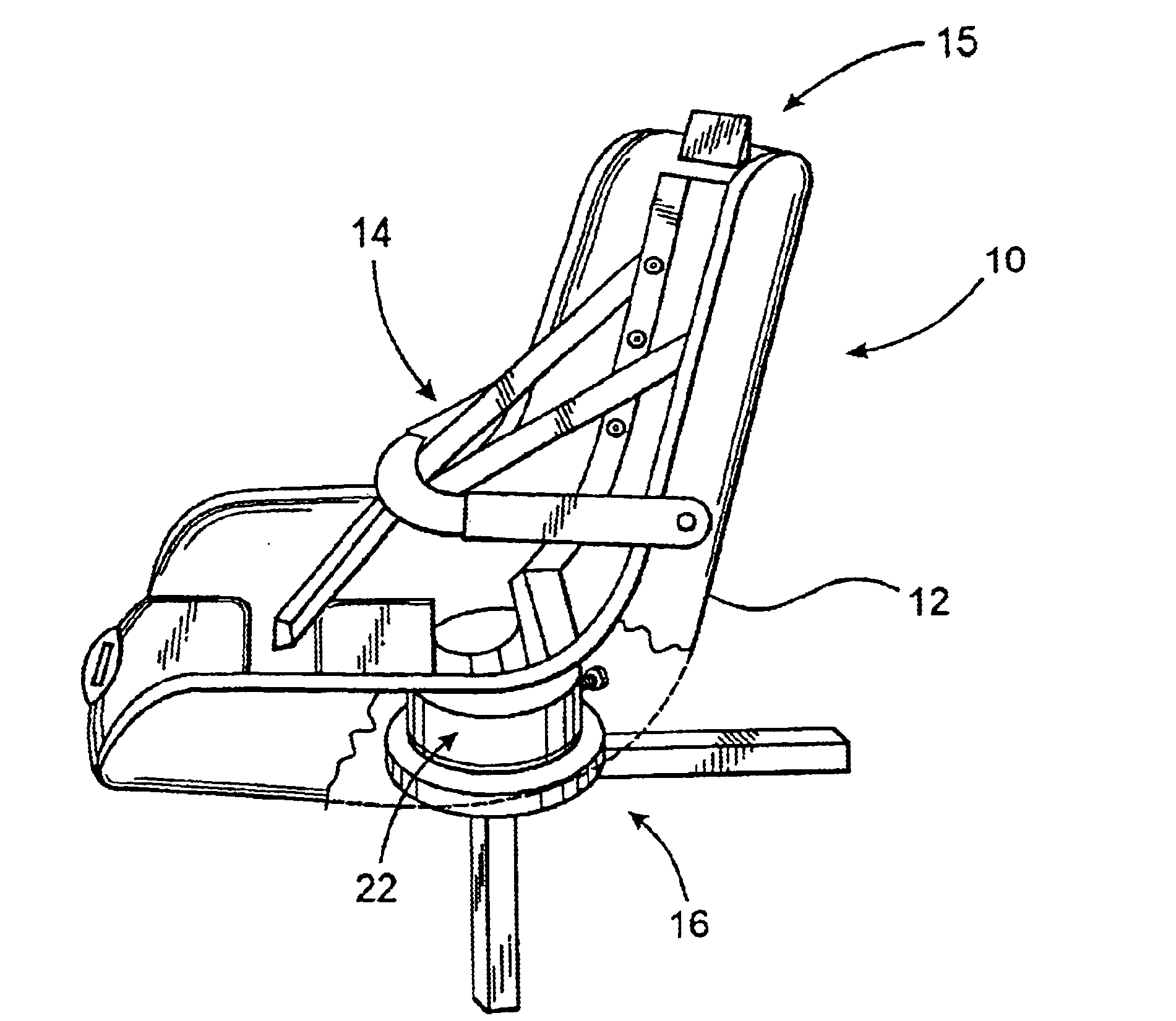 Safety seat for a marine craft or other vehicle