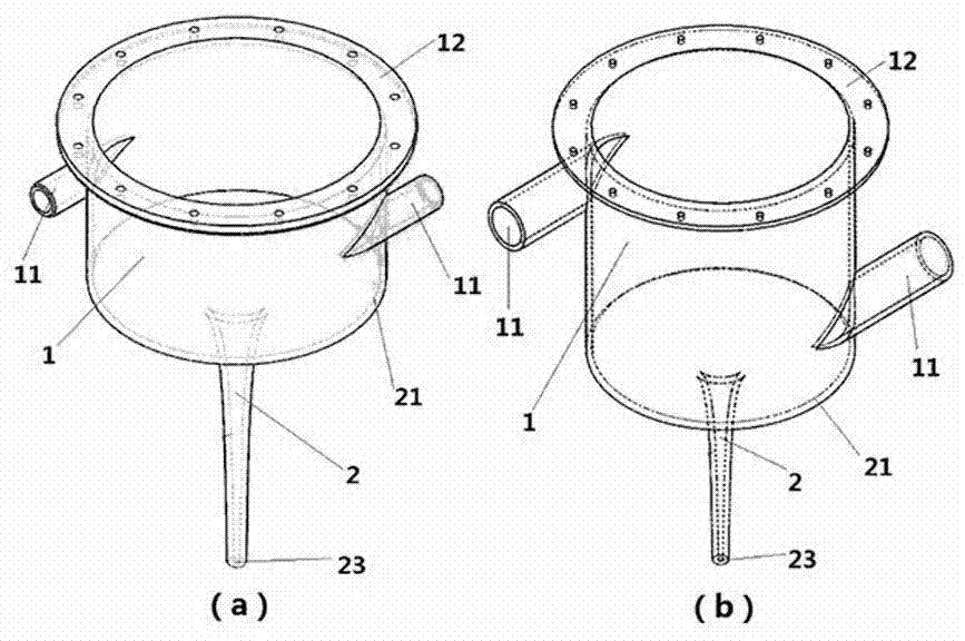 Water activating method and device by combination of acoustic field/magnetic field and vortex