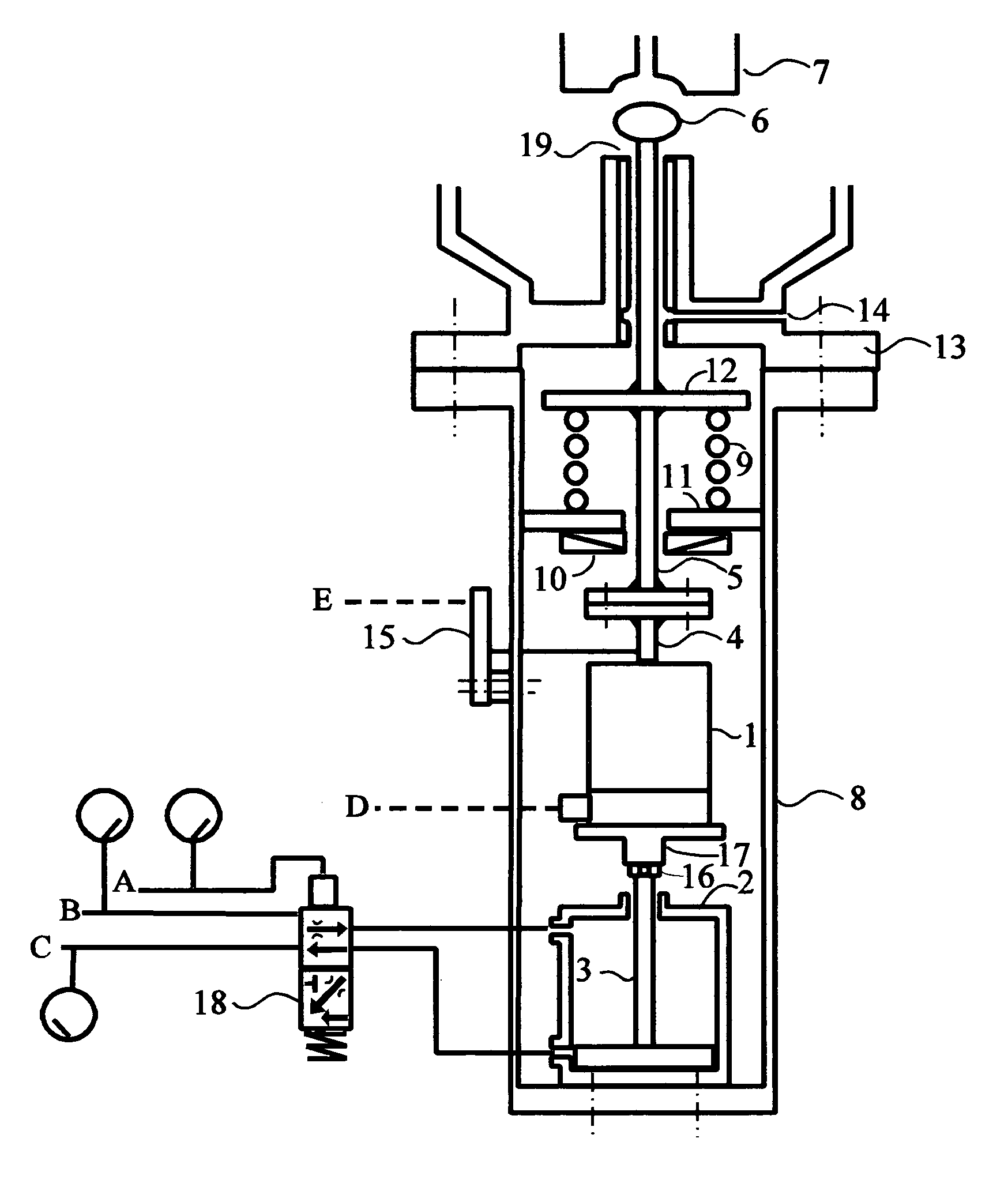 Linear electrical drive actuator apparatus with tandem fail safe hydraulic override for steam turbine valve position control