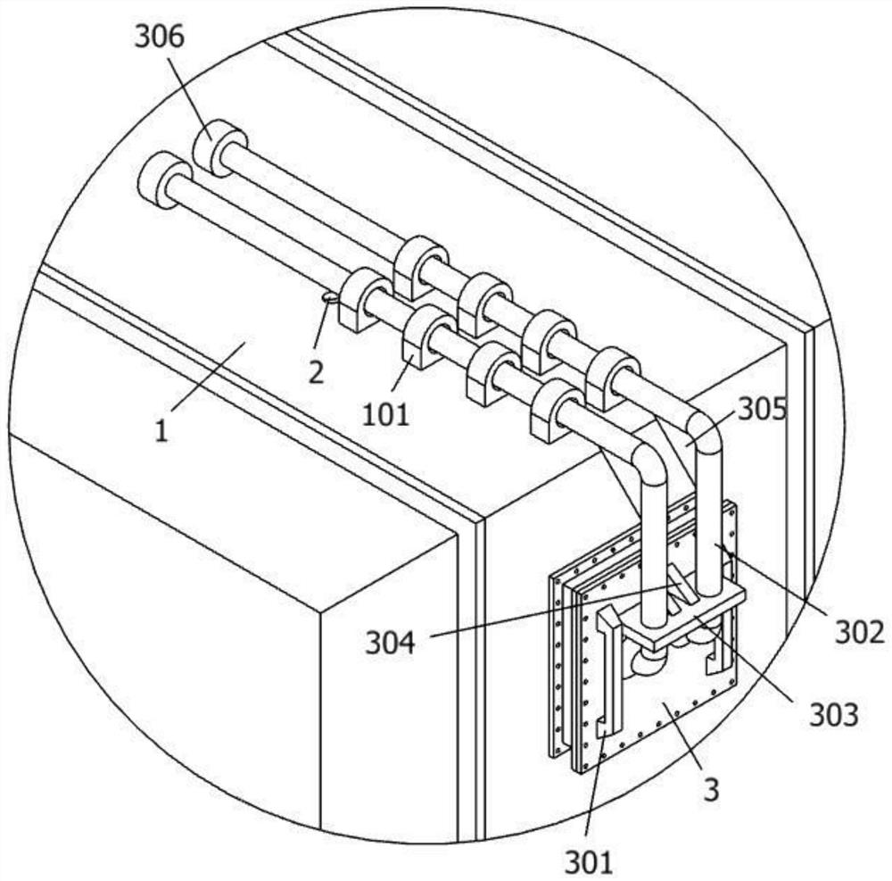 RTO combustion chamber access door opening device