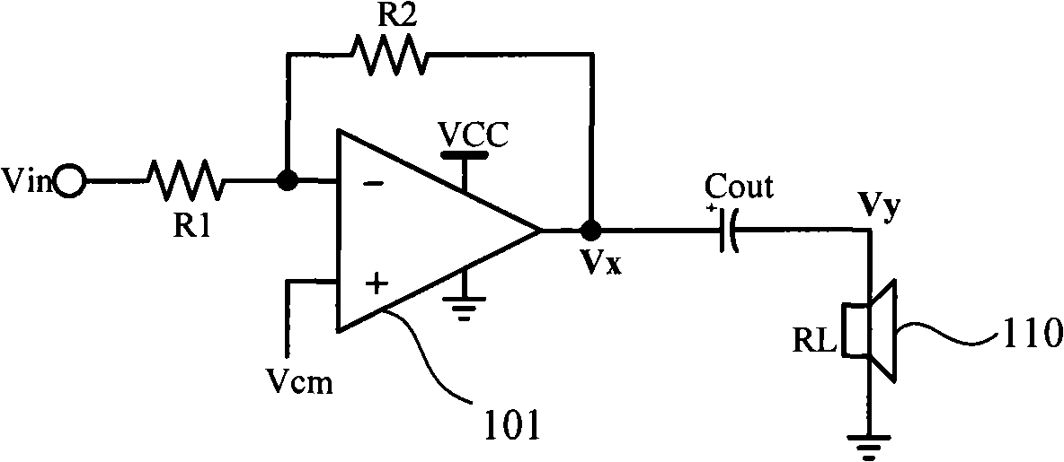 Apparatus for inhibiting transient noise of audio power amplifier