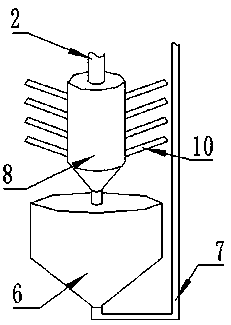 Device for extracting purified water from air