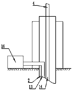 Device for extracting purified water from air