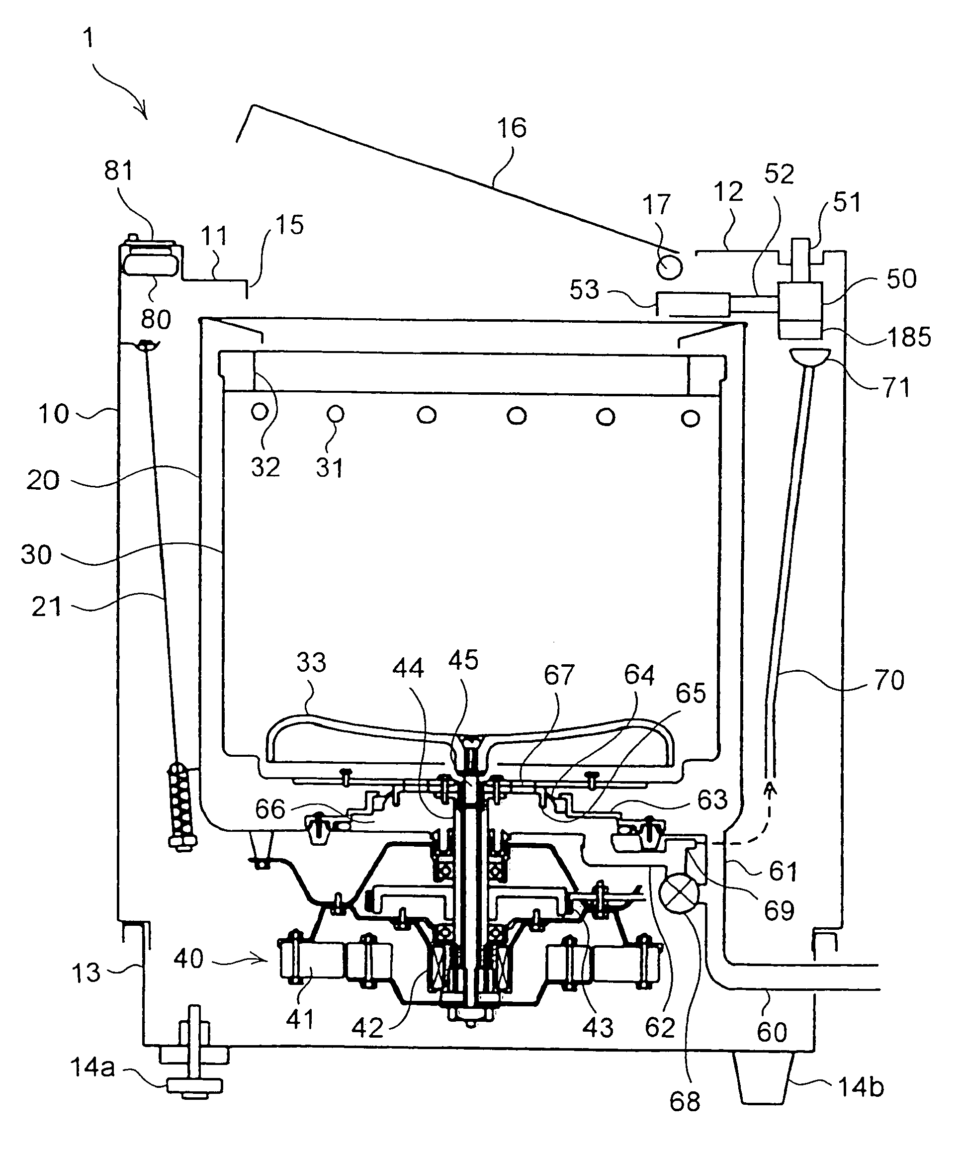 Water supply device, water supply method, and washing machine having water supply device