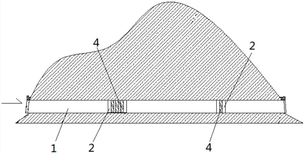 Auxiliary Pit Type Buffer Structure in Railway Tunnel
