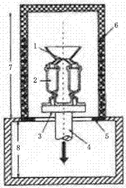 Design method of built-in baffle for directional solidification vane gating system