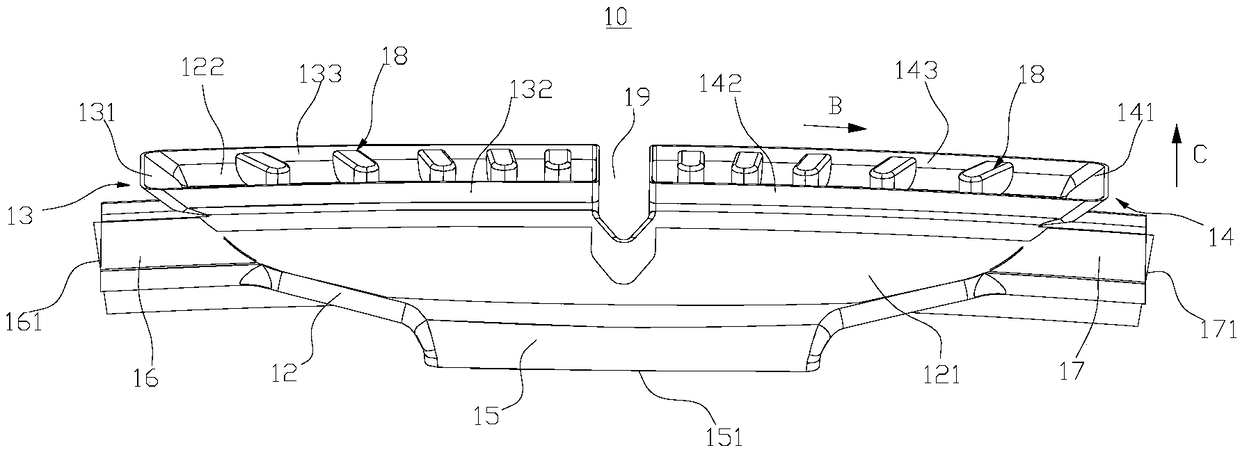 Cover plate, air flue structure and transporting tool