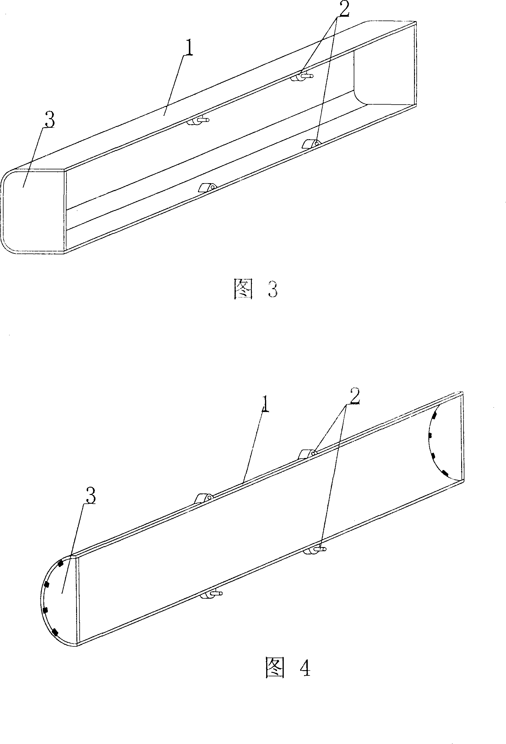 Component for cast-in-situs reinforcing steel concrete pore-creating