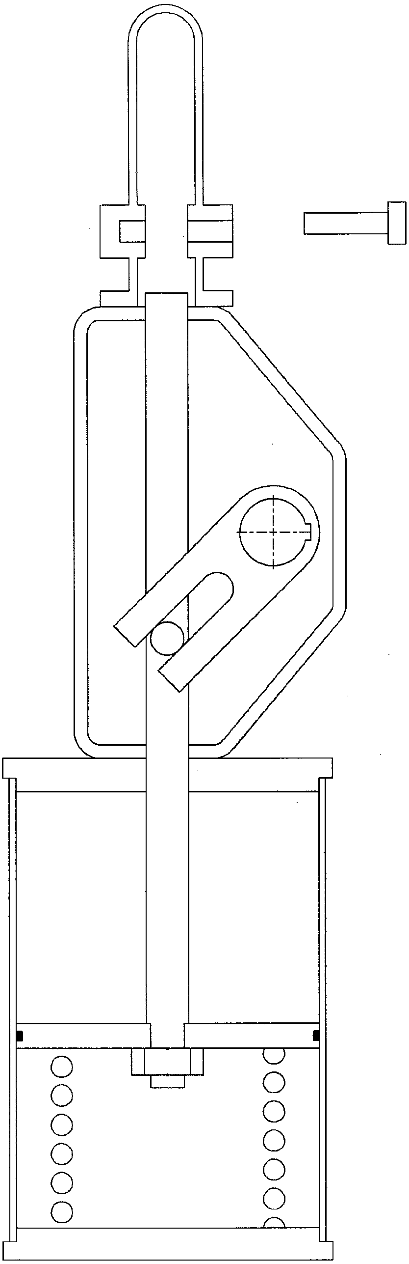 Combination device for lockout and partial stroke test of valve actuators