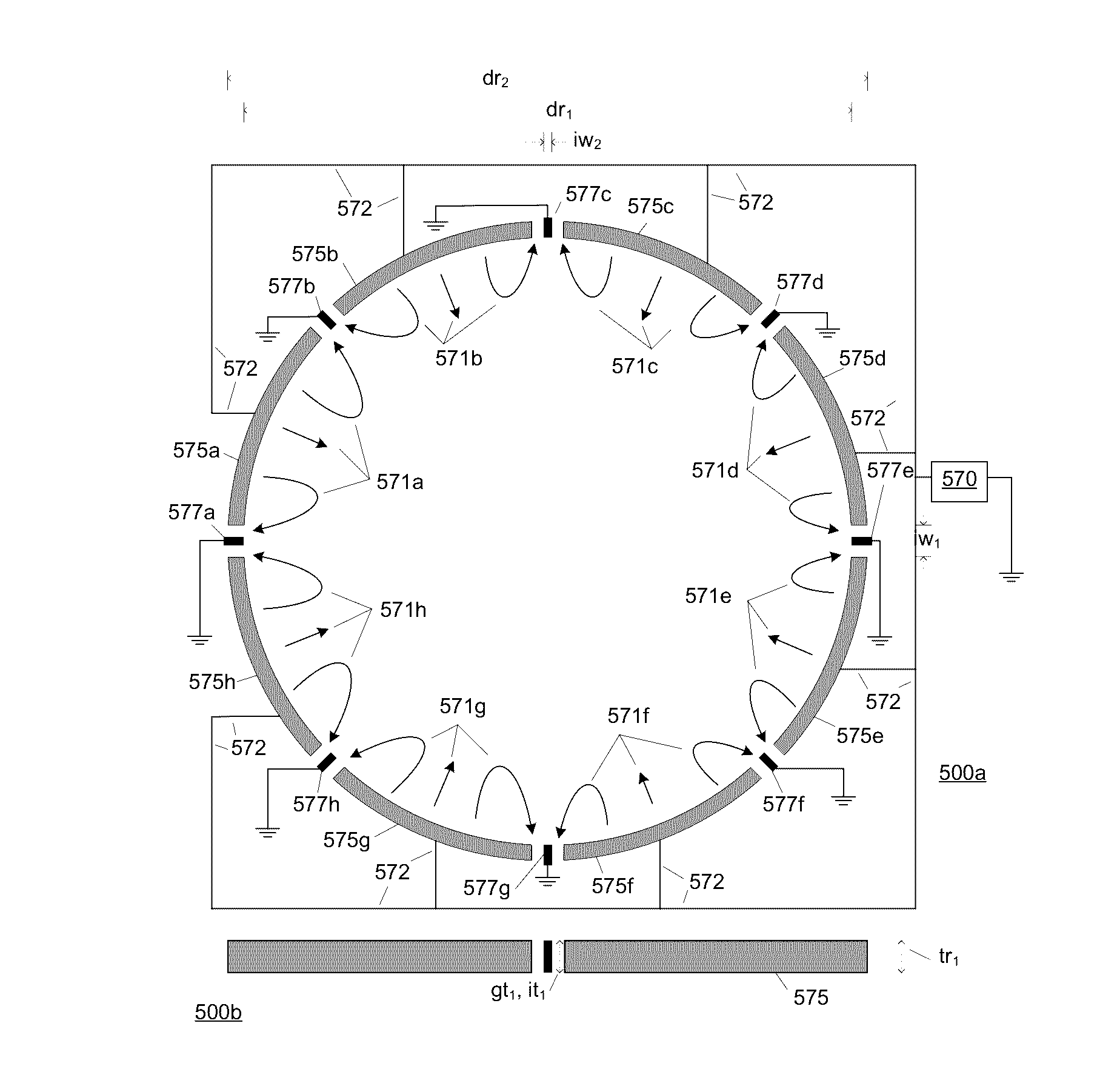 Plasma Generation and Control Using a DC Ring