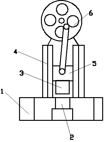 Automobile sheet metal part punching and blanking device