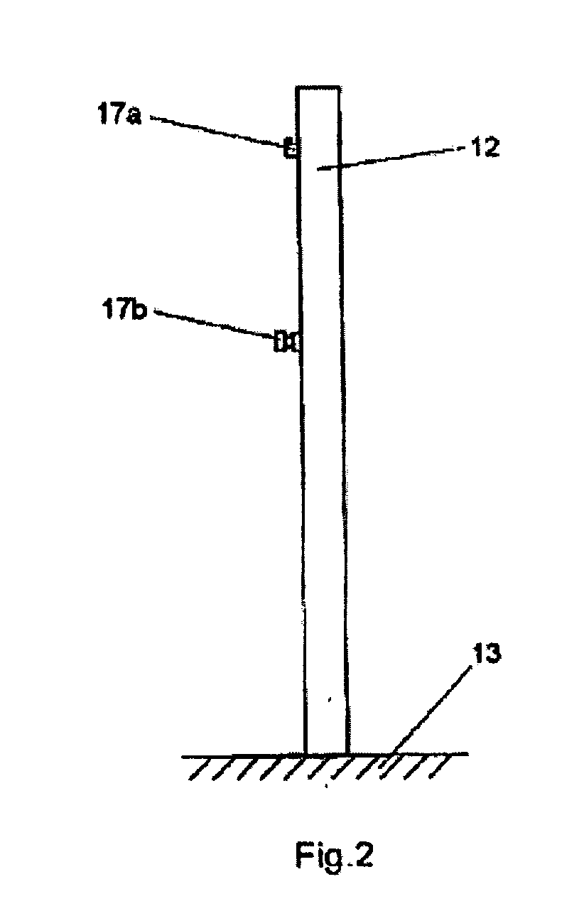 Device and method for the automatic handover of goods