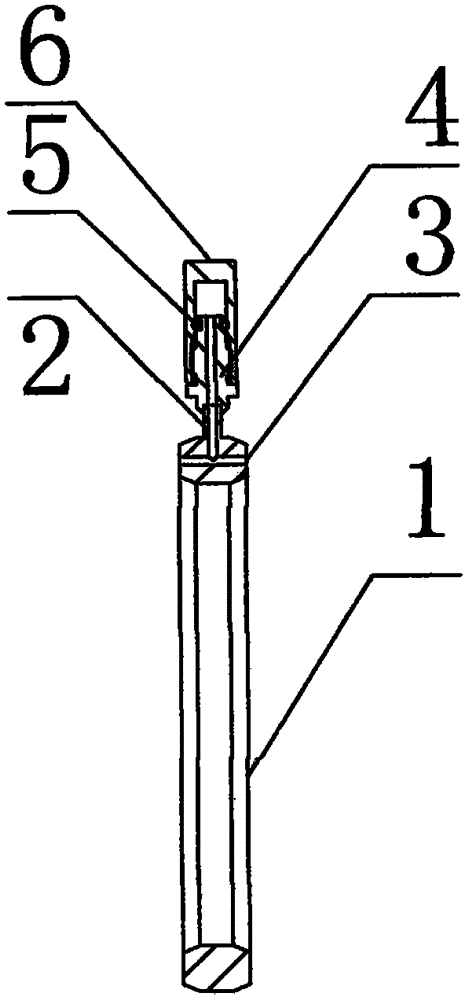 Self-pressure test gasket and application method thereof