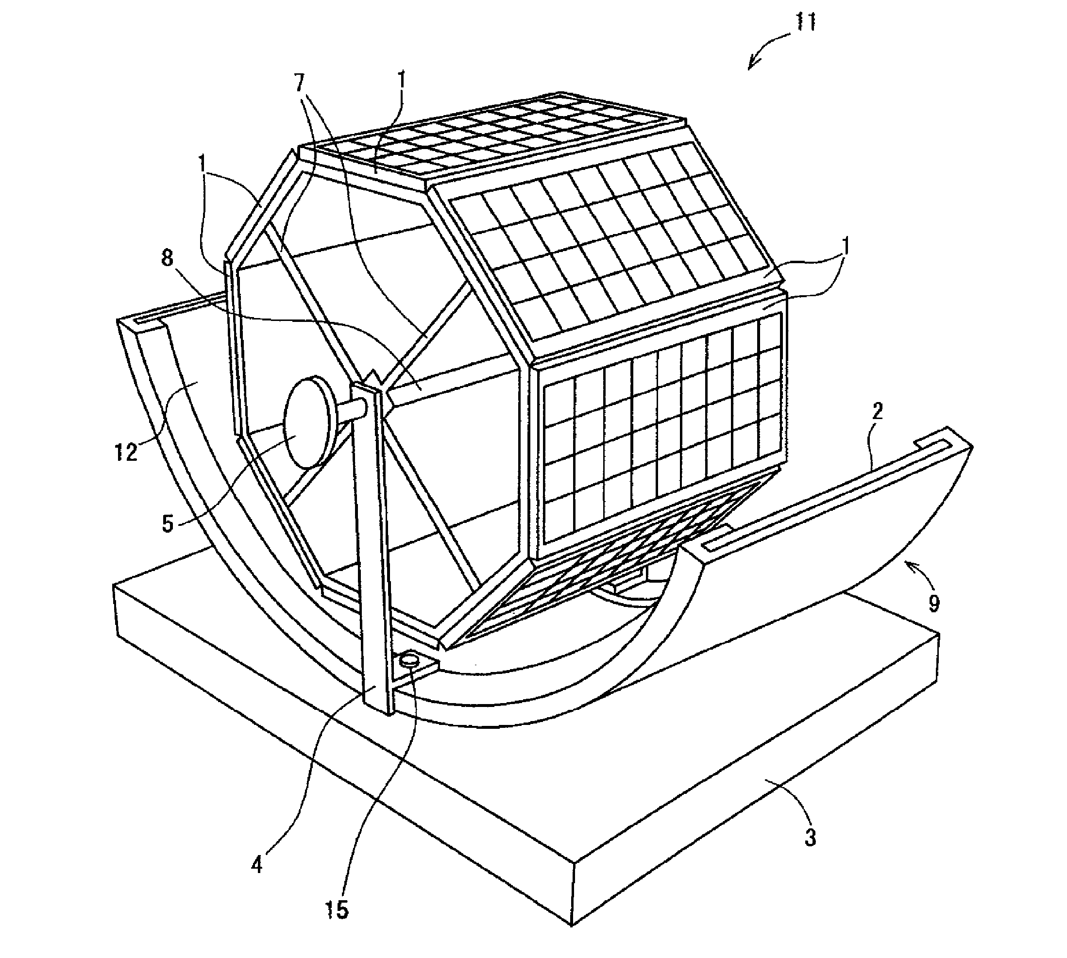 Solar photovoltaic facility