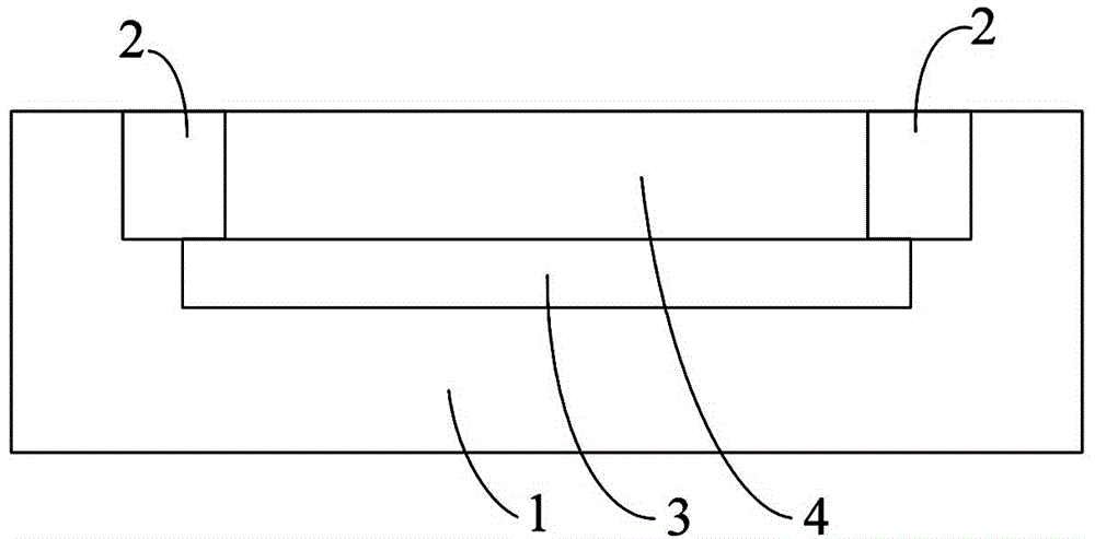 Transparent electrode grid-control transverse PIN blue and purple photo-detector and method for manufacturing same