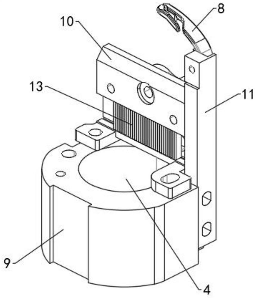 Thread trimming mechanism of sewing machine and sewing machine