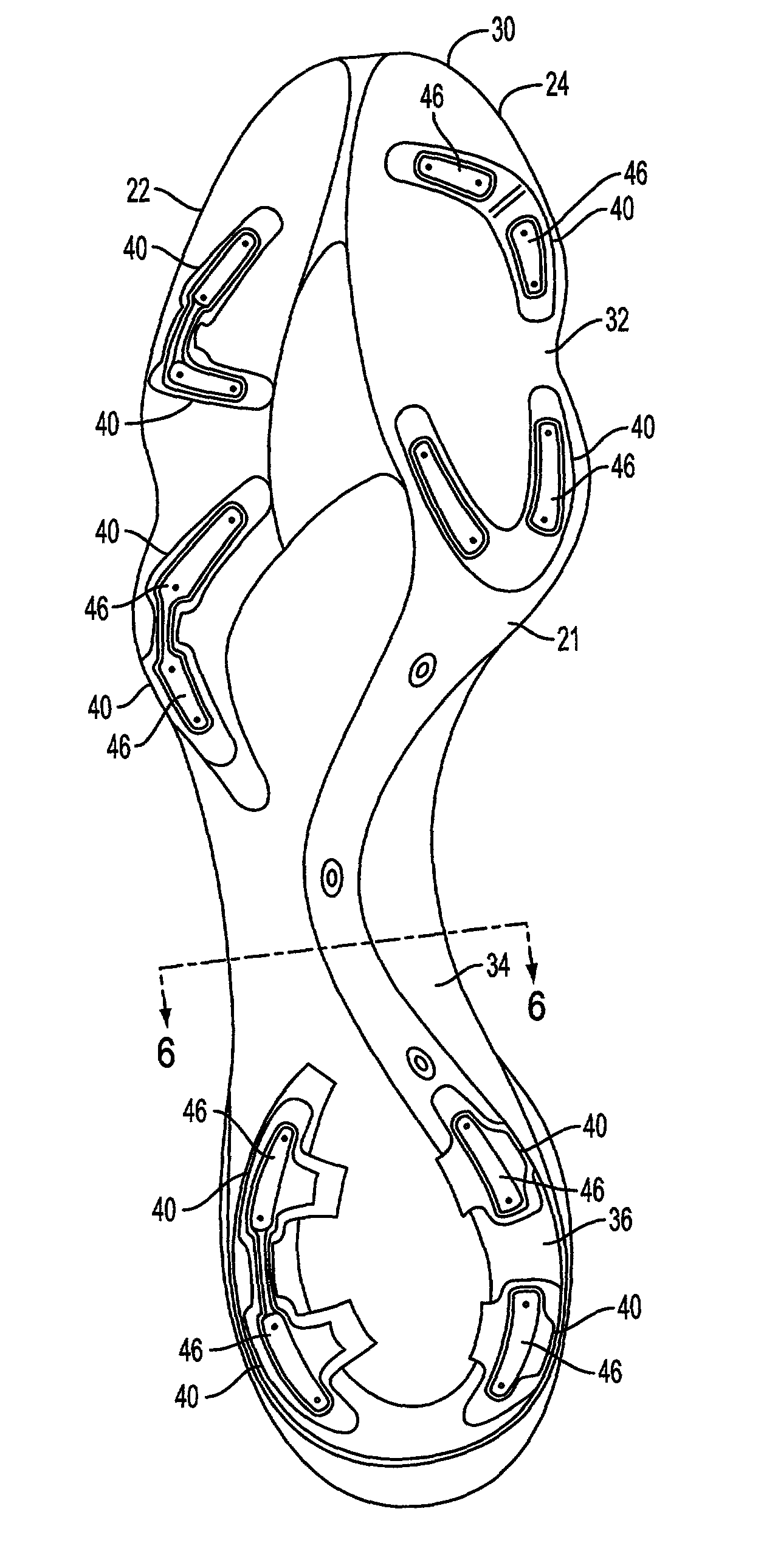 Article of footwear having a sole with a flex control member