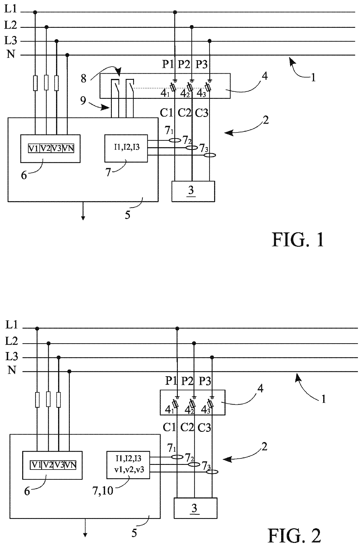 Method for detecting the state of an electrical protection appliance in an electrical installation and detection device implementing said method