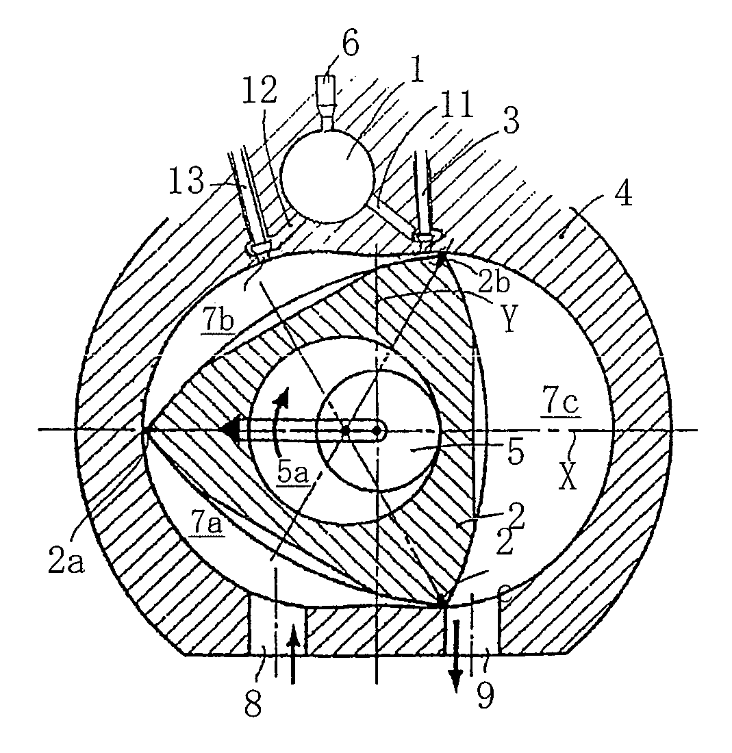Independent combustion chamber-type internal combustion engine