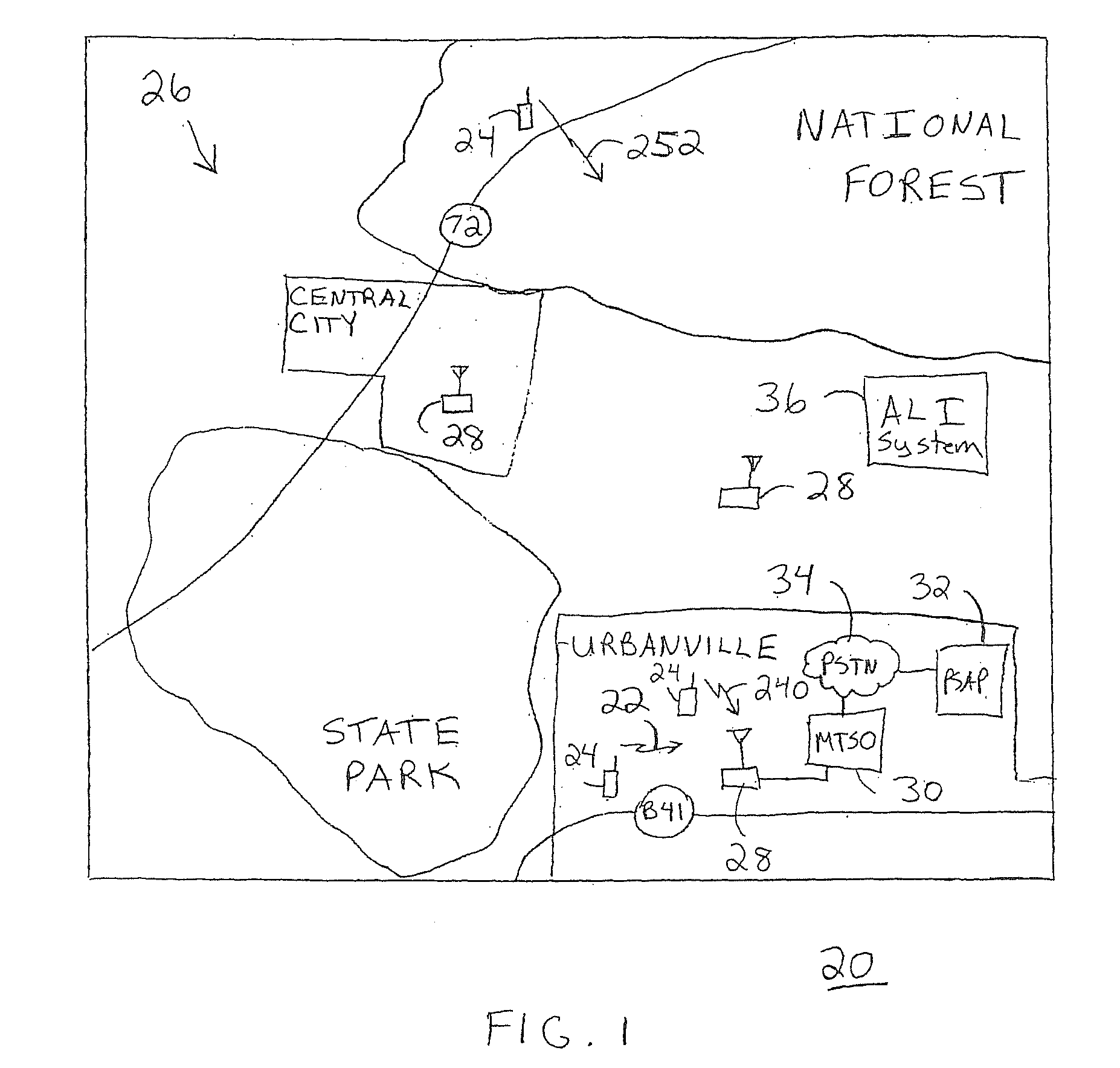 System and method for evaluating accuracy of an automatic location identification system