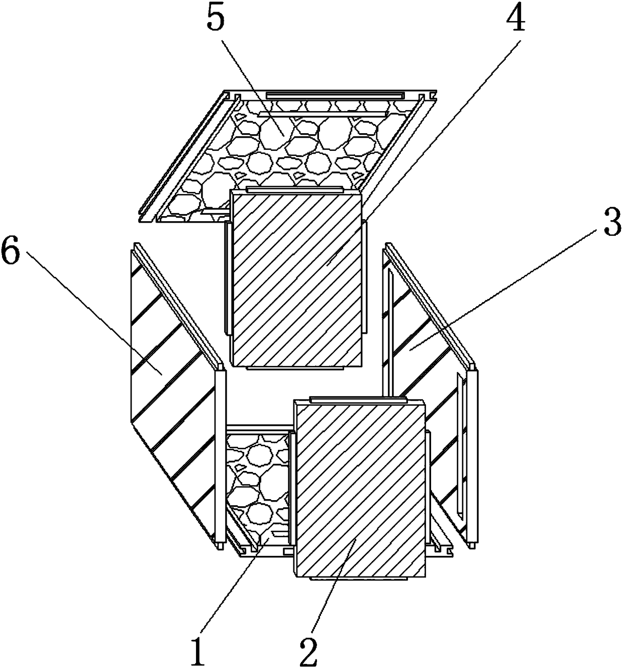 Assembly type model for circuit layout