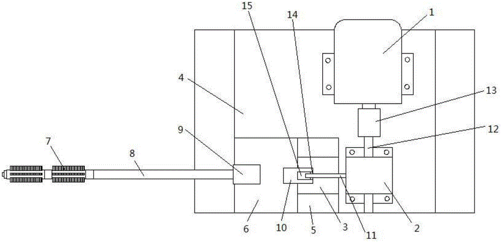 Gun barrel rifling brushing machine