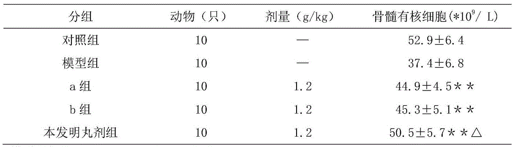 Traditional Chinese medicine composition for warming kidneys, strengthening marrow, tonifying qi, nourishing yin, promoting generation of blood and stopping bleeding and preparation method thereof