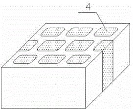A large amount of fly ash composite self-insulating block and its preparation method