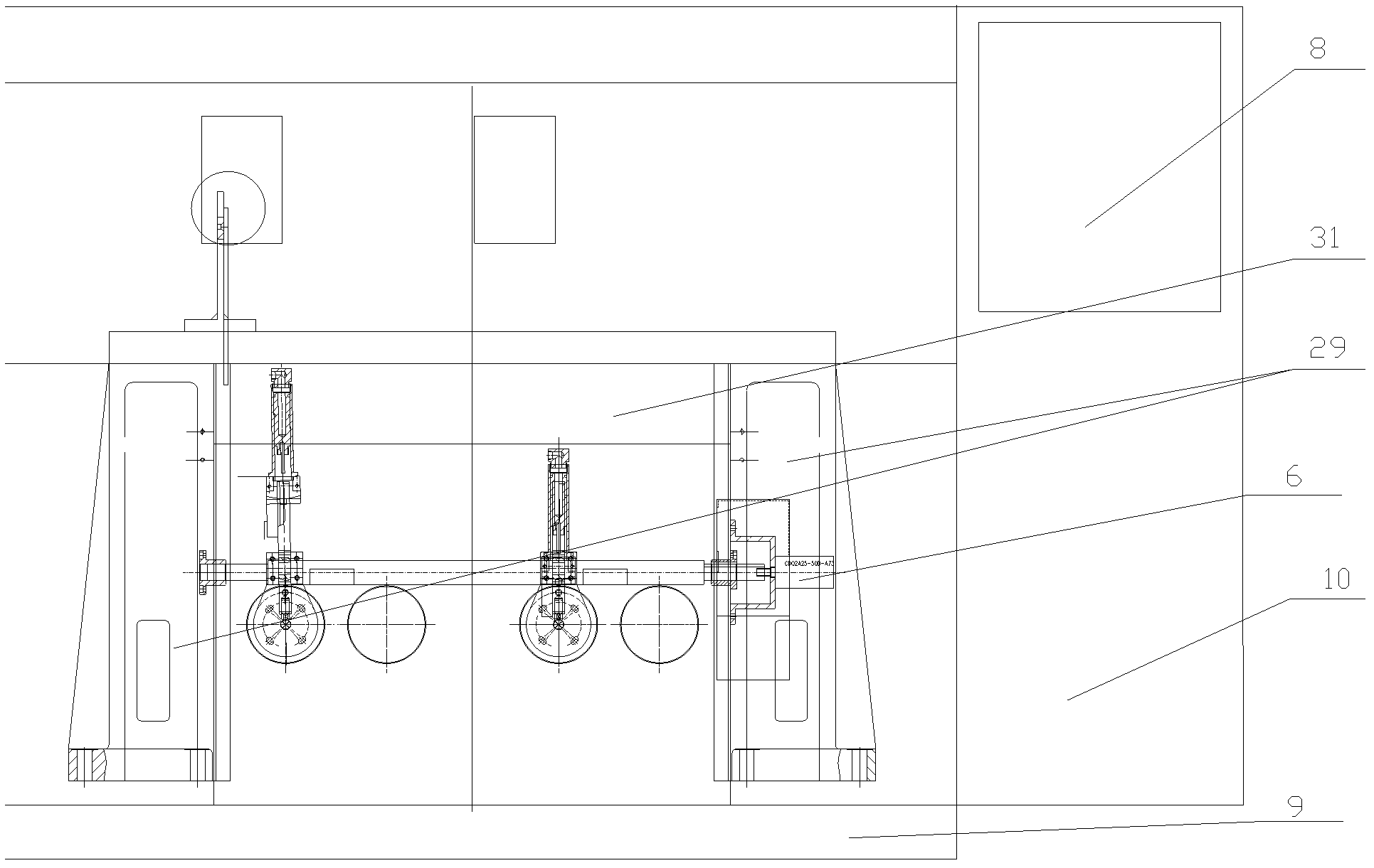 Outer-diameter superfinishing machine tool for spherical roller