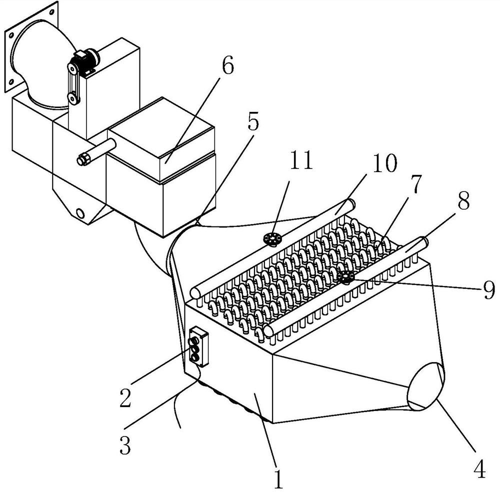 Waste heat recovery device for chemical reaction furnace