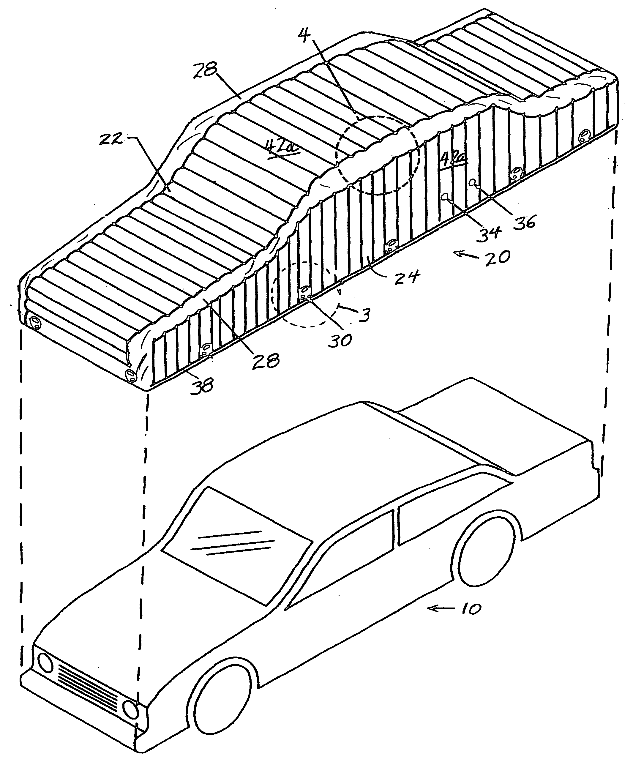Protective vehicle cover and method of use