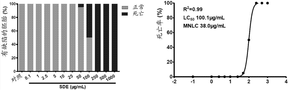 Application of Synsepalum dulcificum leaf extract in preparation of molecular targeting drugs