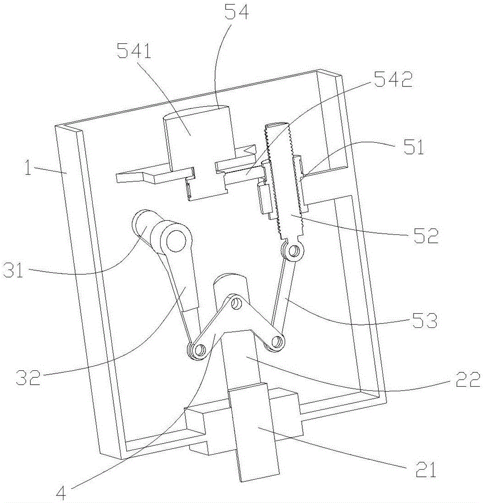 Main drive mechanism of flexible numerical control turret punch press and working method