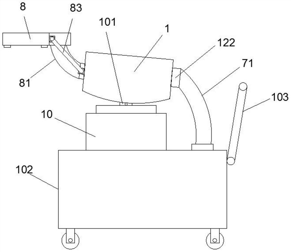 Actinidia arguta picking device with detection function