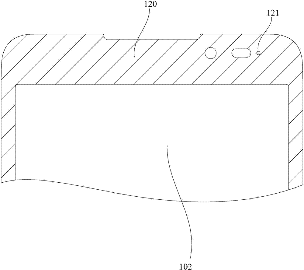 Panel, method for forming concealed light hole of panel and touch screen with panel