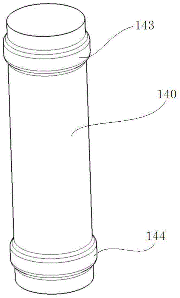 A battery pack heating device