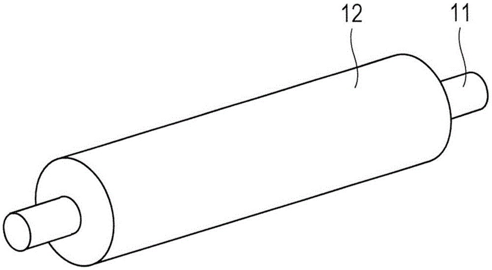 Roller for electrophotography and production method thereof, and electrophotographic image forming apparatus