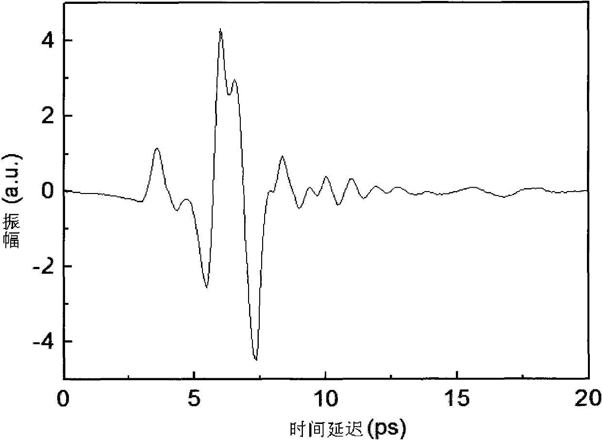 Transmission-type terahertz spectral analysis method independent of reference light