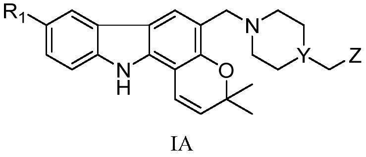 Pyranocarbazole alkaloid derivatives, and application thereof in treatment of nervous system diseases