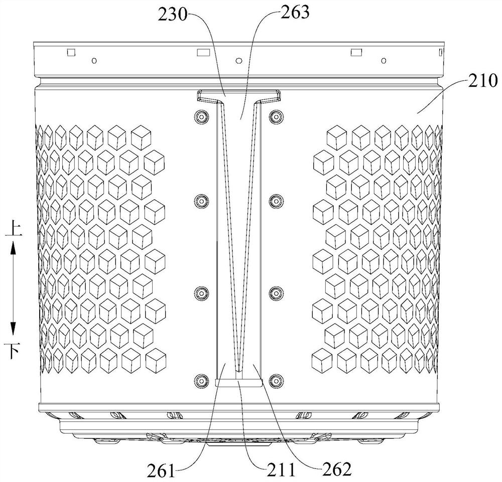 Rotating tub assembly of washing machine and washing machine