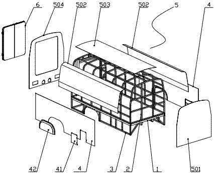A method of manufacturing an anti-riot compartment structure