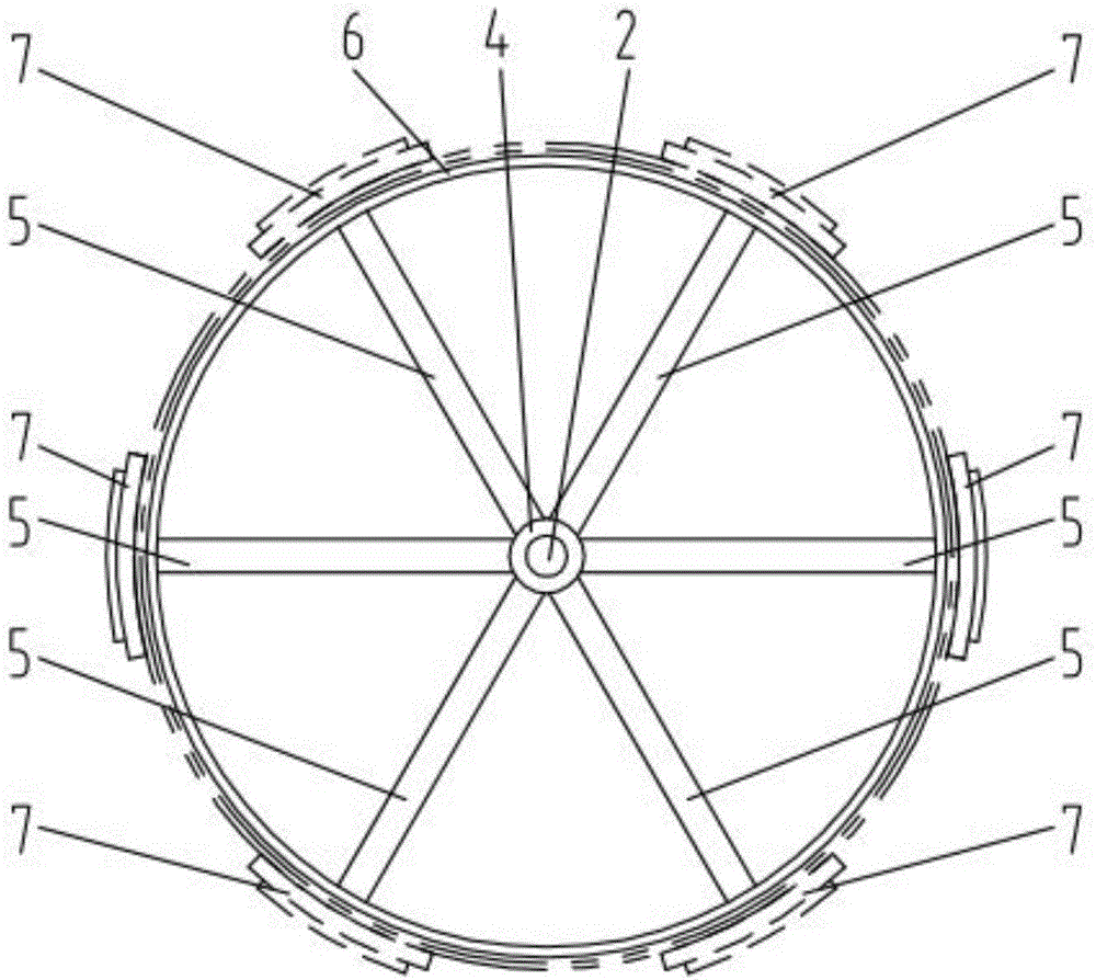 Direct-driving stirring and transmission device