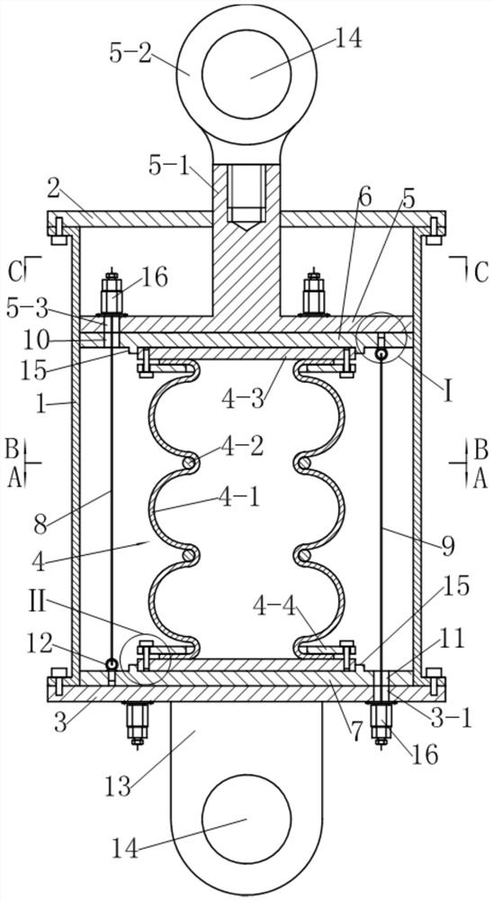 A Rubber Air Spring Damper with Adjustable Early Stiffness